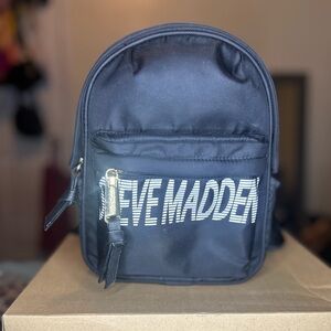 Steve Madden Backpack. The white is a little dull  but otherwise great condition